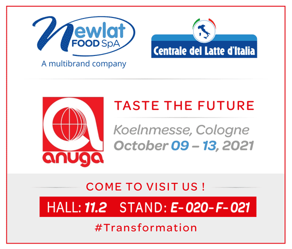 Newlat Food ad Anuga 2021